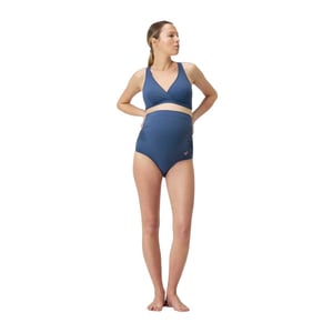 Speedo Dames/Dames Mathi Wai Zwangerschapsbikiniset met hoge taille (Blauw)
