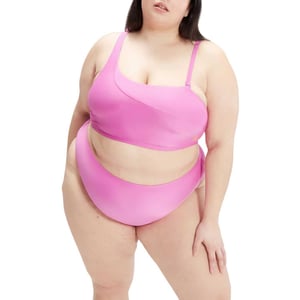 Speedo Dames/Dames Asymmetrische Plus Bikiniset (Paars)