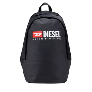 Diesel Rinke Logo Denim Rugzak (Zwart)