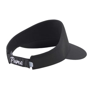 Puma Golfpet met geborduurd logo (Wit/zwart)