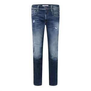 Replay Herenjeans van katoenen denim met verweerde look van Anbass (Blauw)