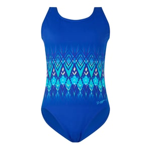 Zoggs Dames/Dames Reef Eendelig Zwempak (Blauw)
