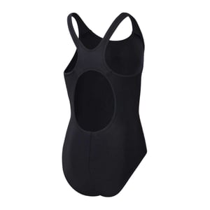 Speedo Meisjes Placement Eendelig Badpak (Zwart/Oranje)