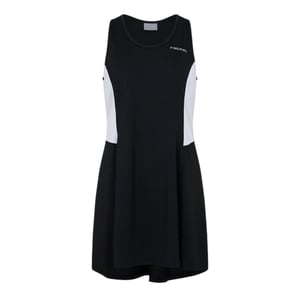 Head Dames Club Effen Tank Jurk (Zwart)