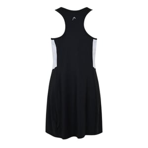 Head Dames Club Effen Tank Jurk (Zwart)