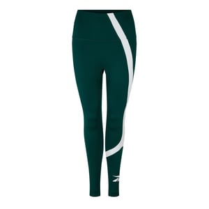 Reebok Swirling slim-fit legging voor dames (Groen)