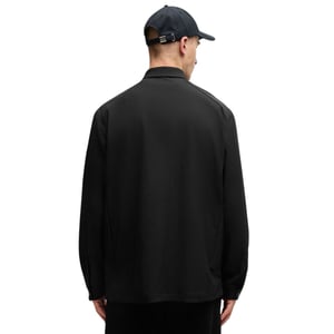 Boss Heren B Lite Snap Langsleeve Overhemd (Zwart)
