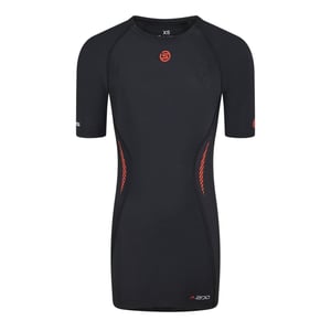 Skins Heren A200 Compressie Fitted T-shirt (Zwart)