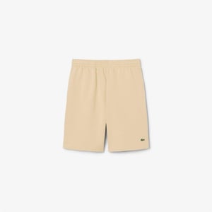 Lacoste Heren Fleece Shorts (Licht Beige)