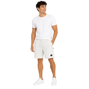 Aquascutum Heren Fleece Shorts (Beige)