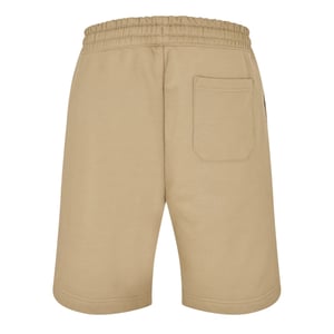Hugo Heren Dinkoe katoenen sweatshorts met logo (Medium Bruin)