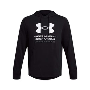 Under Armour Hoodie van French Terry voor heren (Zwart)