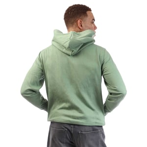 Gant Katoenen capuchon met volledige rits voor heren (Groen)