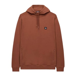 Weekend Offender Heren Combed Katoenen Hoodie (Roest)