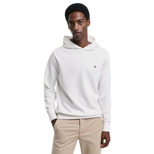 Gant Heren Shield Regular Hoodie (Wit)