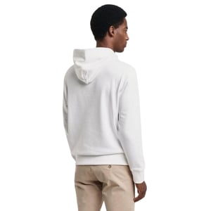 Gant Heren Shield Regular Hoodie (Wit)