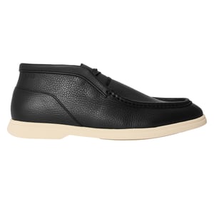 Boss Heren Sienne Desb Leren Chukka Boots (Zwart)