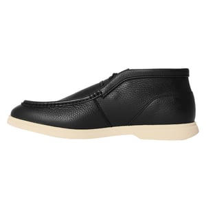 Boss Heren Sienne Desb Leren Chukka Boots (Zwart)