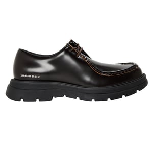 Steve Madden Heren Reice leren muiltjes zonder achterkant (Bruin)