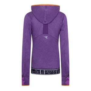 Diadora Prestatieshirt voor dames (Paars)
