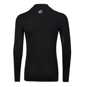 Sondico Heren-basislaagshirt met hoge kraag (Zwart)