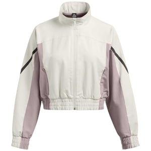 Under Armour Dames-top met trechterhals en lange mouwen (Wit)