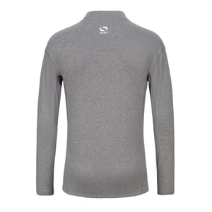 Sondico Heren-basislaagshirt met hoge kraag (Grijs)