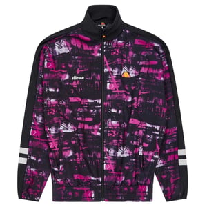 Ellesse Dames Boulevard Fleece Funnel Neck Trainingsjack (Zwart/Roze)