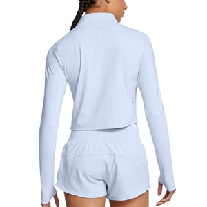 Under Armour Dames Launch Elite Slim-top (Blauw)