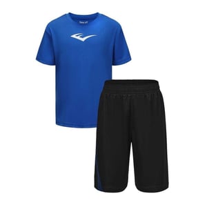 Everlast Set met T-shirt en korte broek met Flex-logo voor jongens (Team Koningsblauw)