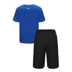 Everlast Set met T-shirt en korte broek met Flex-logo voor jongens (Team Koningsblauw)
