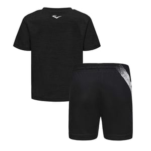 Everlast Set met T-shirt en korte broek met Flex-logo voor jongens (Zwart)