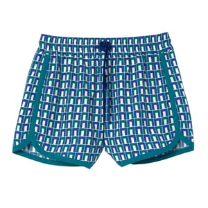 Lacoste Dames-shorts met geometrisch patroon (Veelkleurig)