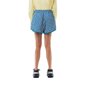 Lacoste Dames-shorts met geometrisch patroon (Veelkleurig)