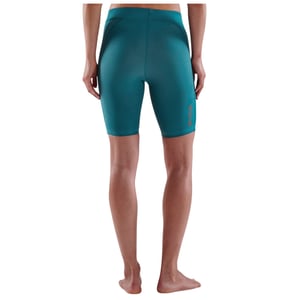 Skins Dames Serie-3 Compressie Shorts (Teal Blauw)