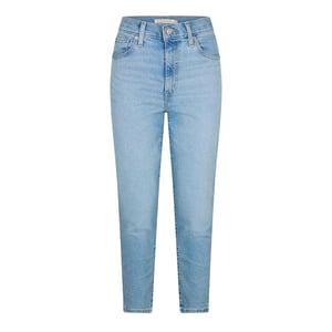Levis Dames Straight Leg Mom Jeans (Blauw)