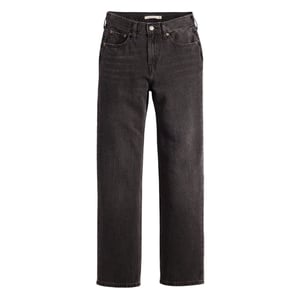 Levis Damesjeans met lage taille en rechte pijpen uit de Pro-collectie (Zwart)