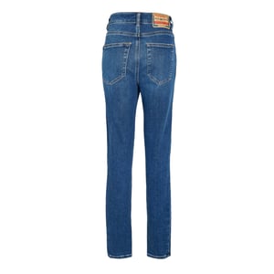 Diesel Dames High Rise Rechte Jeans (Blauw Denim)