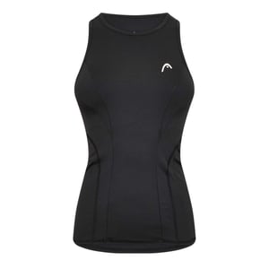 Head Vrouwen/dames Racerback Tank Top (Zwart)