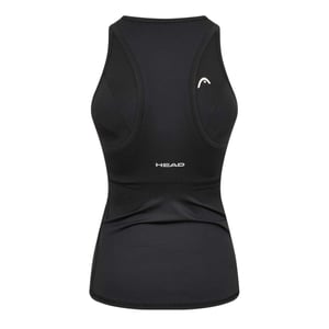 Head Vrouwen/dames Racerback Tank Top (Zwart)