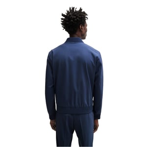 Boss Heren Zip Pocket Regular Bomberjack (Marineblauw)