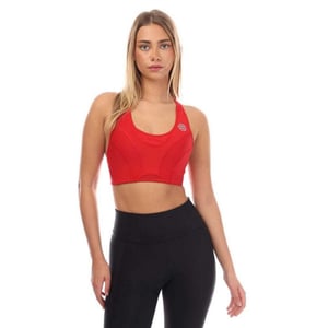 Skins Dames/Dames Serie-3 Sportbeha (Rood)