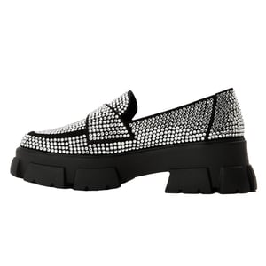 Steve Madden Trifecta-muiltjes met hak voor dames (Zilver)