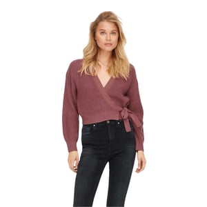 Only Kort vest met V-hals voor dames (Rose)