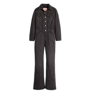 Levis Dames/Dames Denim Jumpsuit (Zwart)