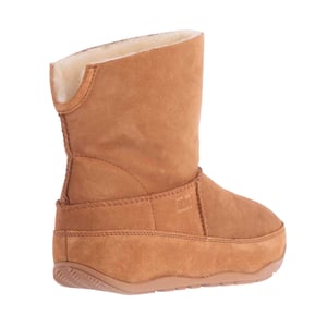 FitFlop Dames Mukluk Suede Winterboots (Tan)