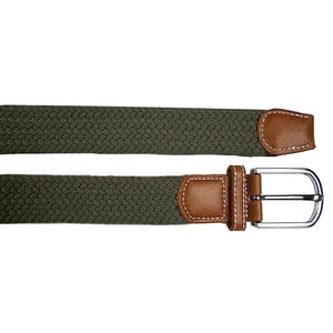 Asquith & Fox Heren Geweven Vlechtwerk Riem (Olijf)