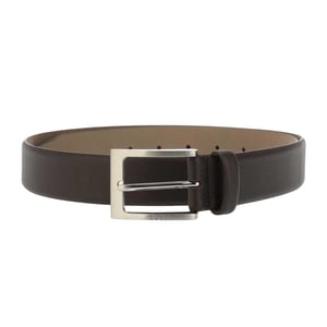 Boss Heren leren riem (Zwart)