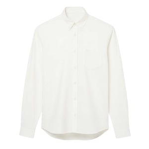 Lacoste Heren Katoenen Jersey Regular Shirt (Crème)