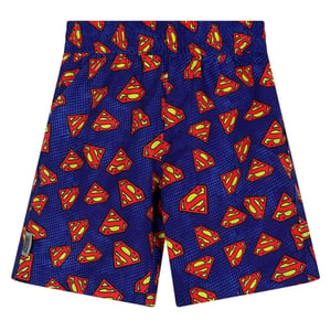 Zoggs Zwemshort voor jongens met Superman-logo (Blauw)